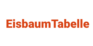 Eisbaum Tabelle 2023